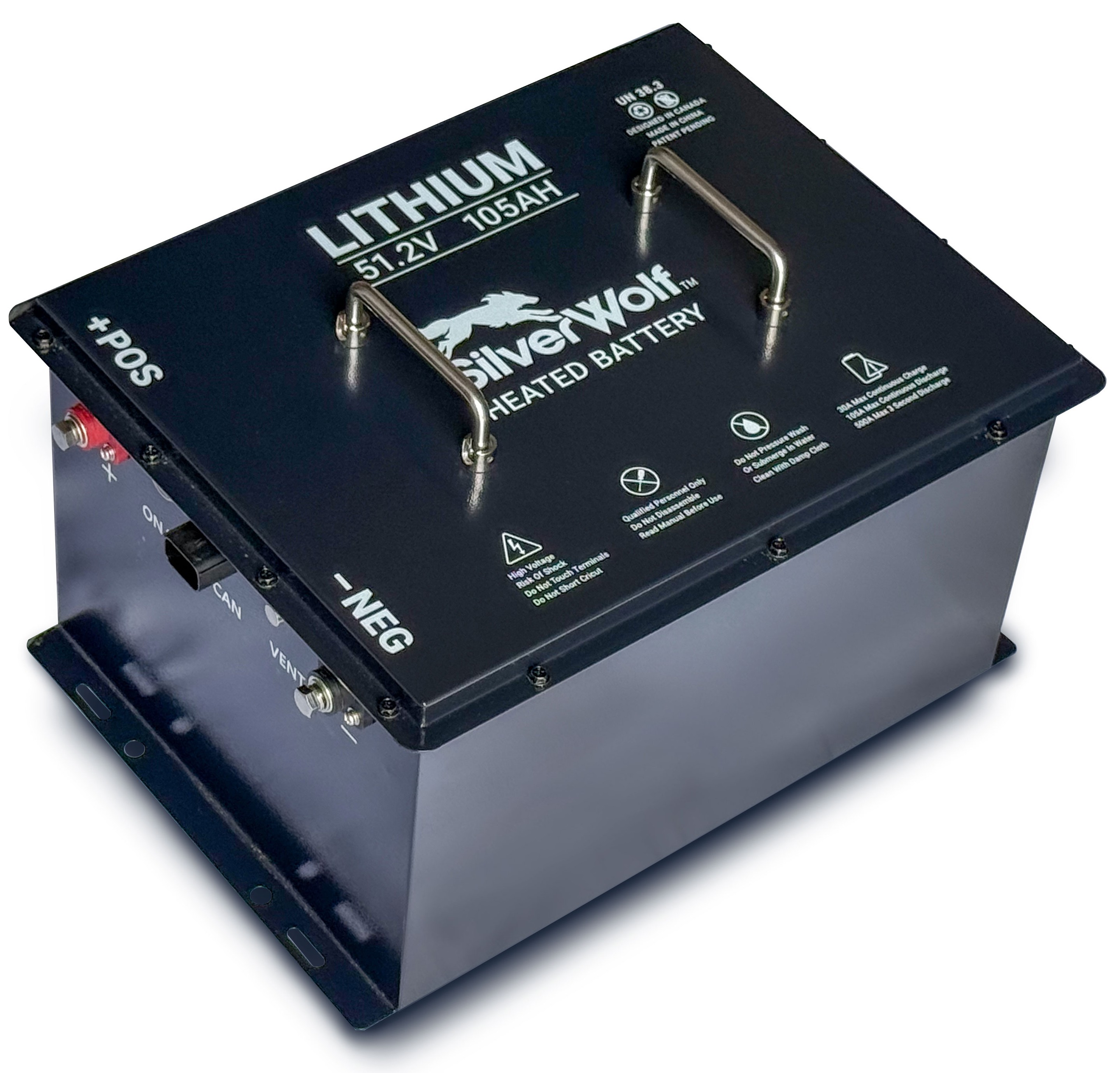 SilverWolf 51.2V 105Ah LFP Battery with Smart BMS