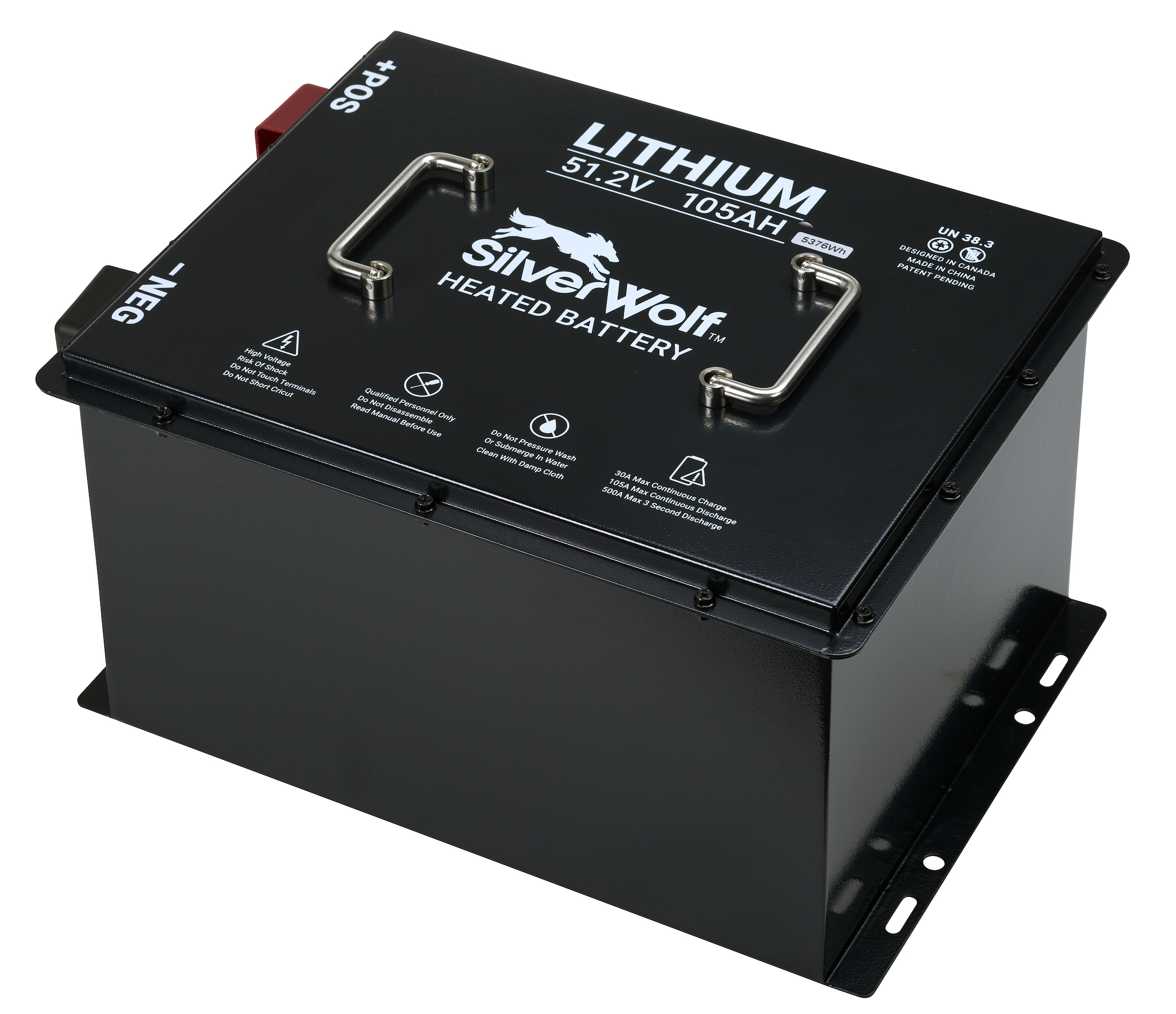 SilverWolf 51.2V 105Ah LFP Battery with Smart BMS
